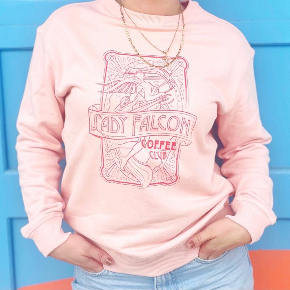 Lady Falcon Pink Crew Neck Sweatshirt
Born In San Francisco